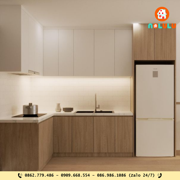 3.2. Thiết kế tủ bếp phong cách tối giản