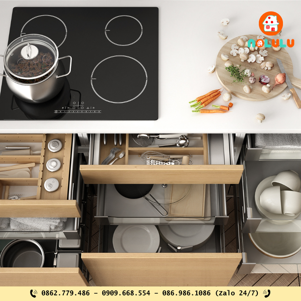 4.6. Phụ kiện đi kèm tủ bếp
