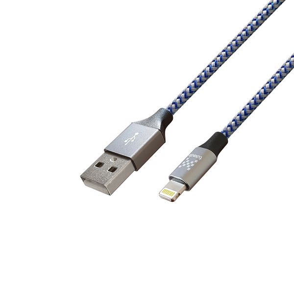 Dây cáp sạc điện thoại Tuxedo Lightning USB bọc dù