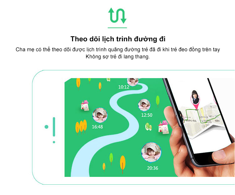 đồng hồ định vị trẻ em