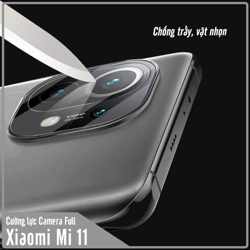 Kính cường lực Camera cho Xiaomi Mi 11 Full 5