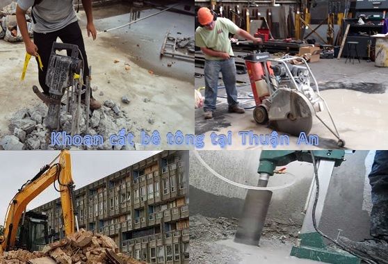 khoan cắt bê tông tại thuận an