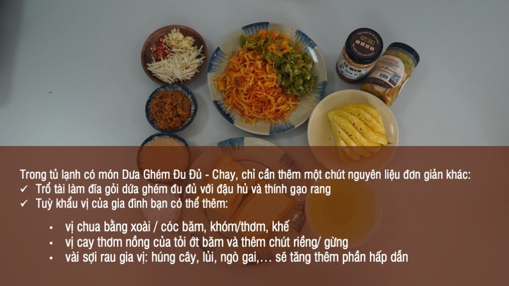 Dưa Ghém Đu Đủ Le'men (Chay)