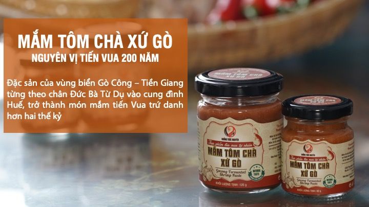 mắm tôm chà xứ gò - khổng tước nguyên