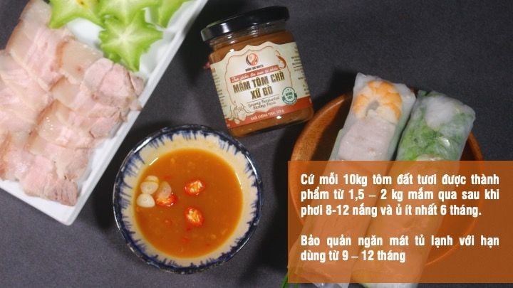 mắm tôm chà xứ gò - khổng tước nguyên