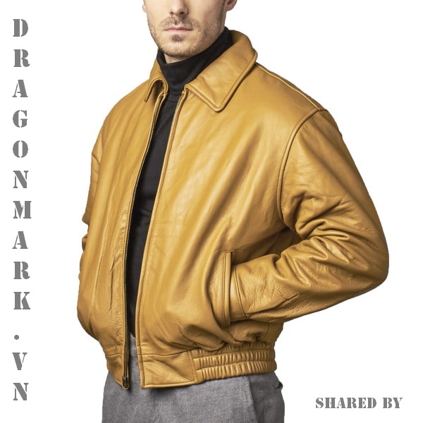 áo khoác da bomber 250418