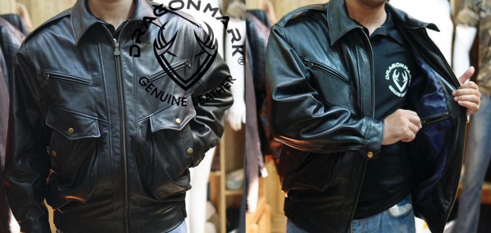 áo khoác da mùa thu hà nội