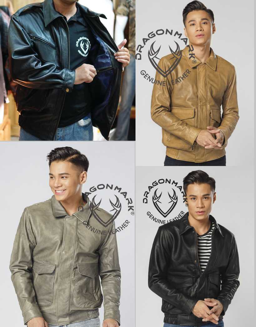 áo khoác da thật tphcm