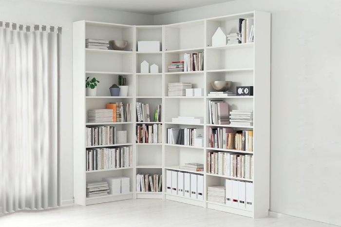 KỆ SÁCH CHỮ L MẪU NỘI THẤT ĐẸP HIỆN NAY