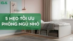5 Mẹo Giúp Tối Ưu Không Gian Phòng Ngủ Nhỏ