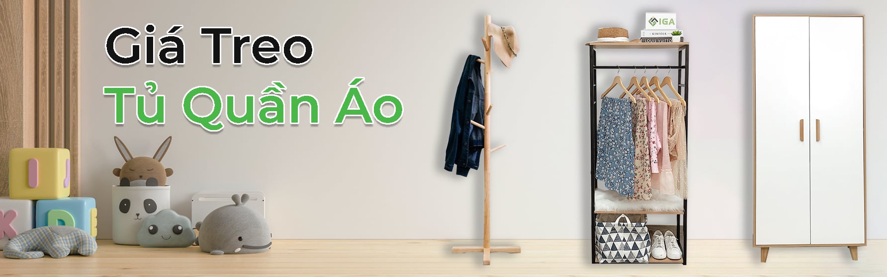 Giá Treo Tủ Quần Áo IGA