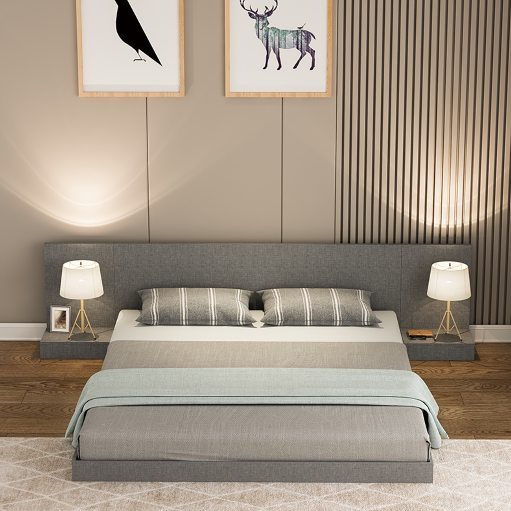 giường ngủ gỗ hiện đại