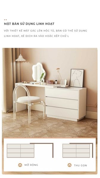 bàn làm việc kèm tủ