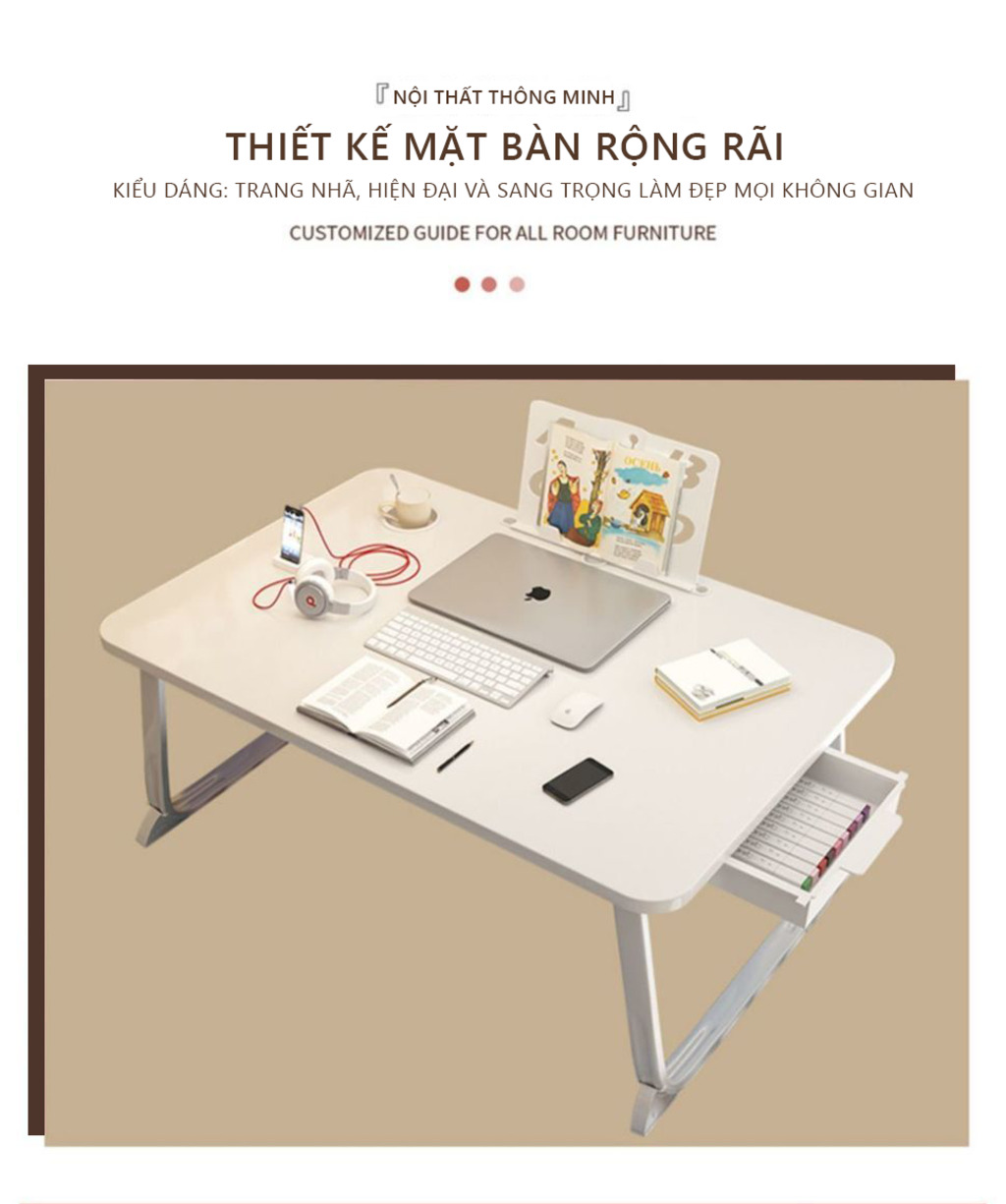 bàn làm việc gấp gọn