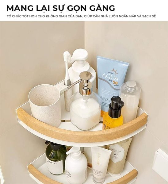 kệ sát tường nhà tắm