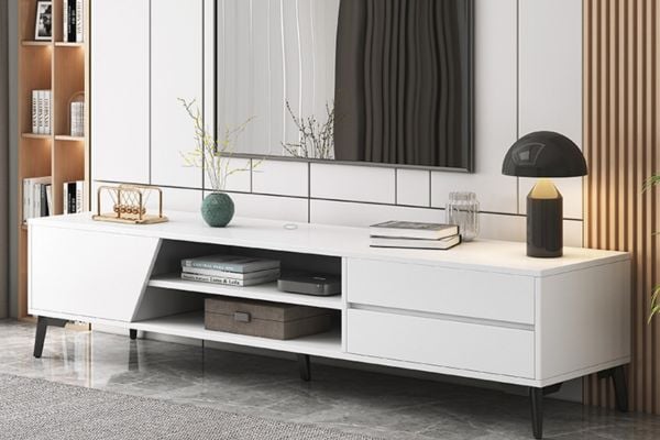 Kệ tivi gỗ tự nhiên