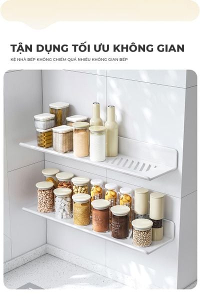 kệ gia vị dán tường