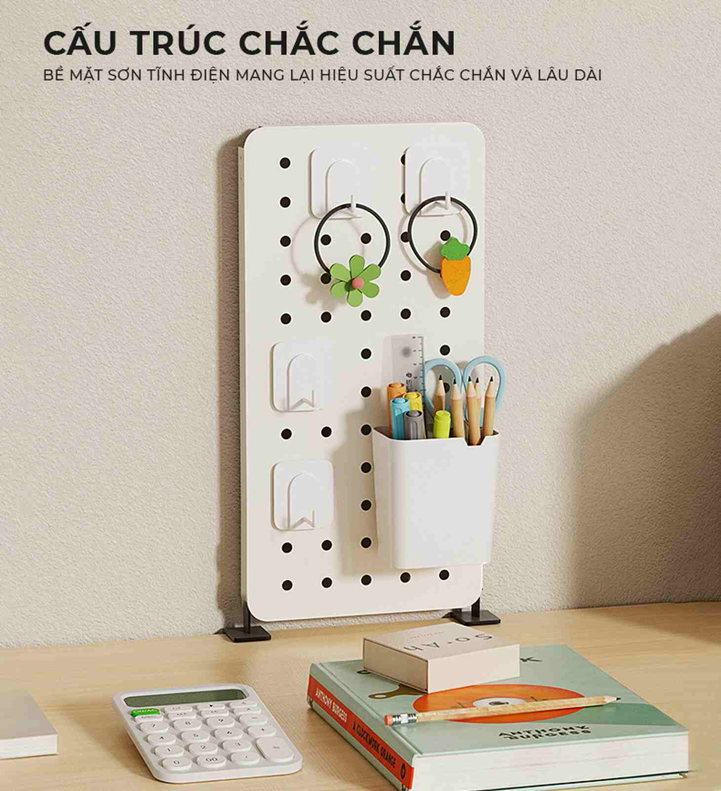 Bảng Pegboard Để Bàn IGA Decor