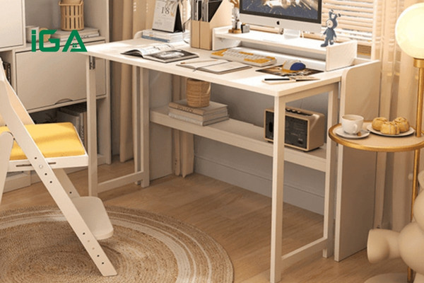 Bàn học và bàn làm việc giúp tối ưu hóa được không gian học và làm