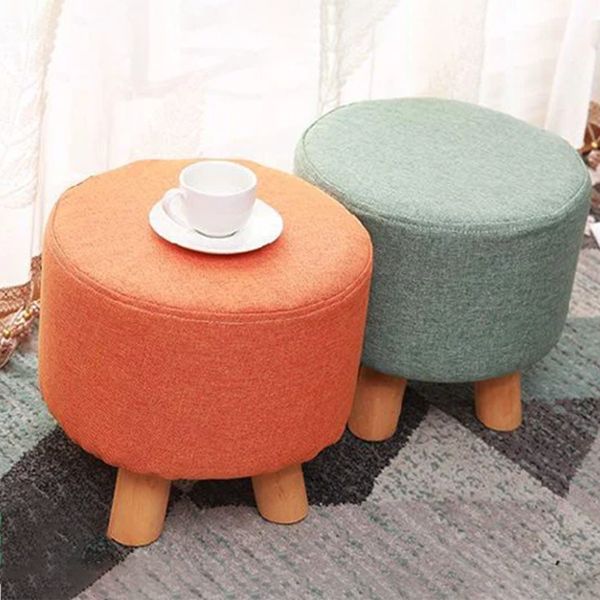 ghế đôn chân gỗ