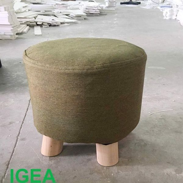 ghế đôn chân gỗ