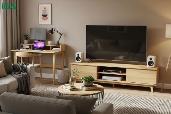cách trang trí phòng khách