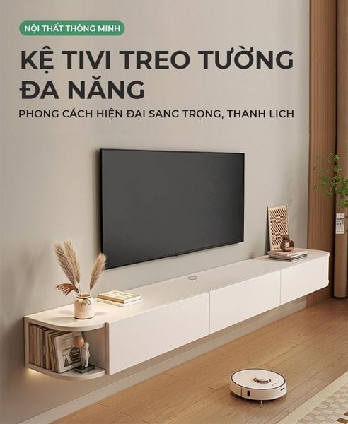 kệ tivi treo tường
