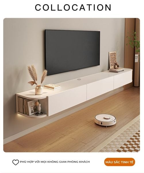 kệ tivi treo tường
