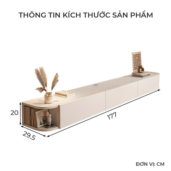 kệ tivi treo tường