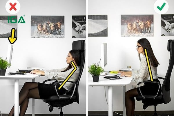 Chọn bàn học không đúng chiều cao khiến bé ngồi sai tư thế, ảnh hưởng xấu đến sức khỏe lâu dài