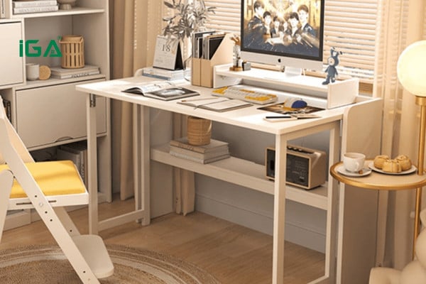 Bàn làm việc GP309 mang đến giải pháp thông minh cho những không gian nhỏ