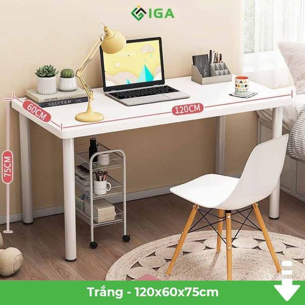 bàn làm việc chân sắt