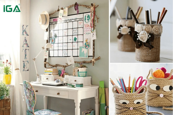Phụ kiện nhỏ nhưng hữu ích sẽ giúp bàn làm việc vừa đẹp vừa ngăn nắp