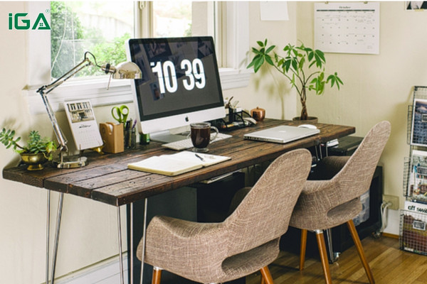 Cây xanh là lựa chọn hàng đầu khi muốn mang lại sức sống cho bàn làm việc