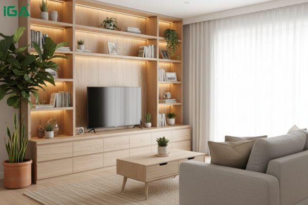 cách trang trí phòng khách