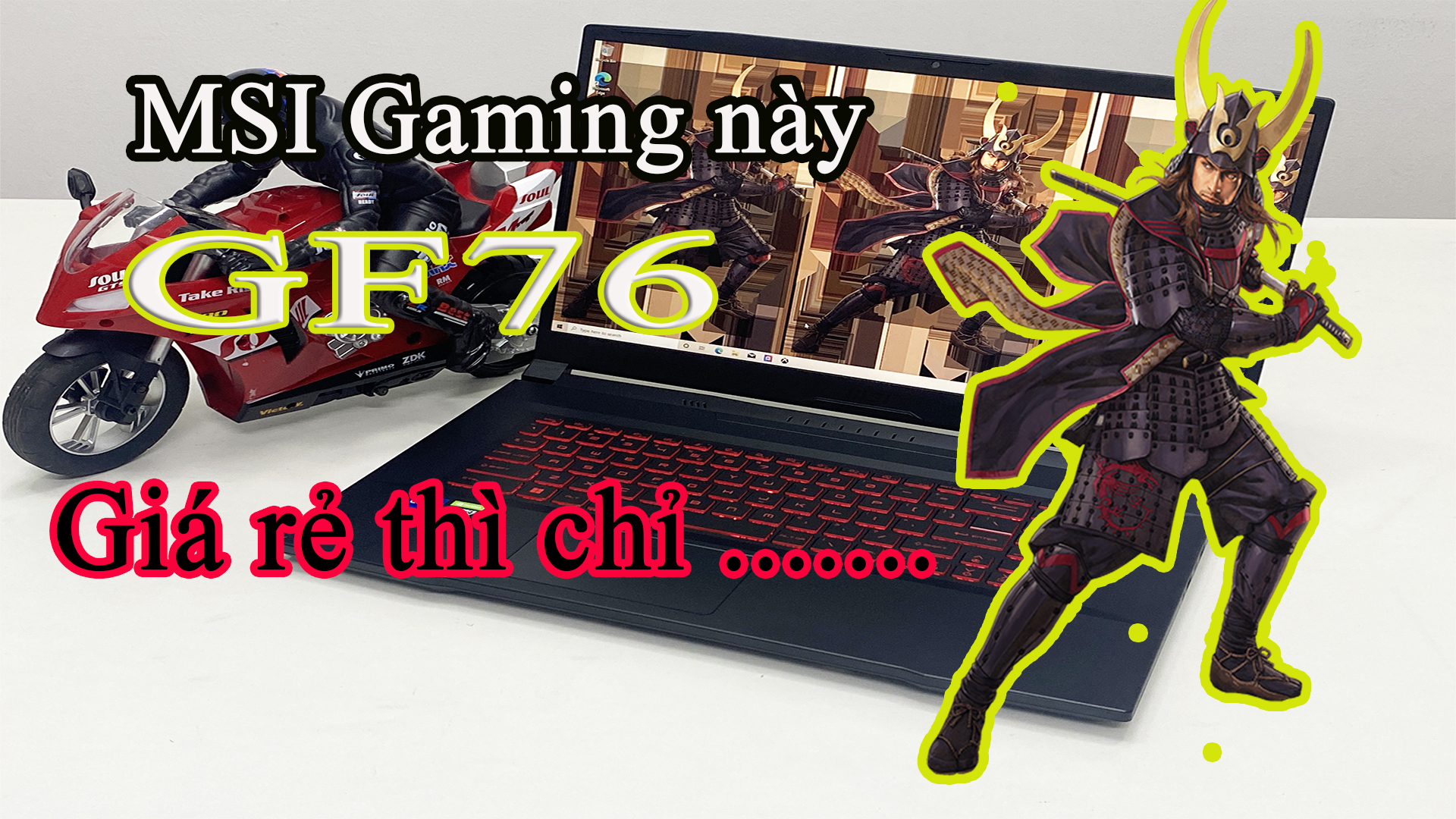Mở Hộp Laptop Gaming MSI GF76 model 2021 giá rẻ có gì