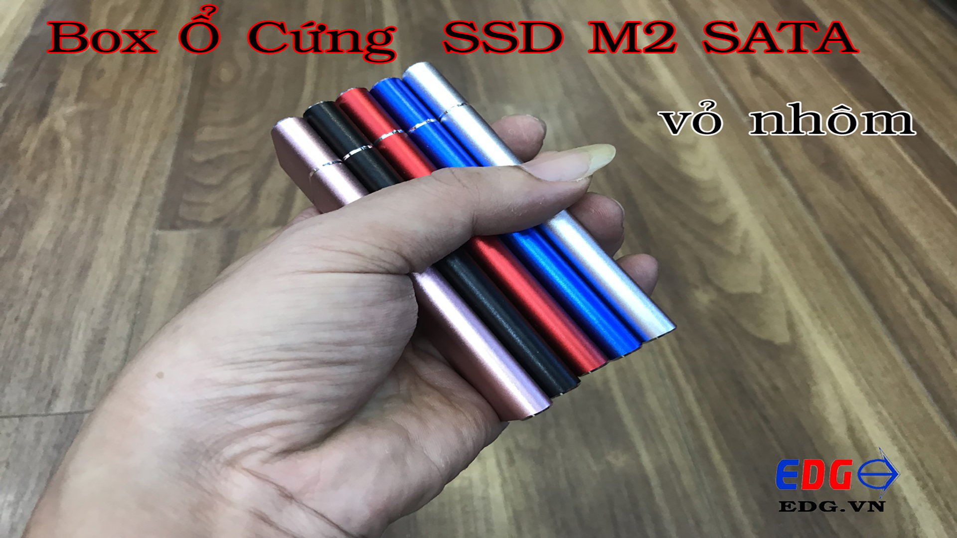 Box SSD M2 SATA vỏ nhôm ngon luôn , nhiều màu đẹp
