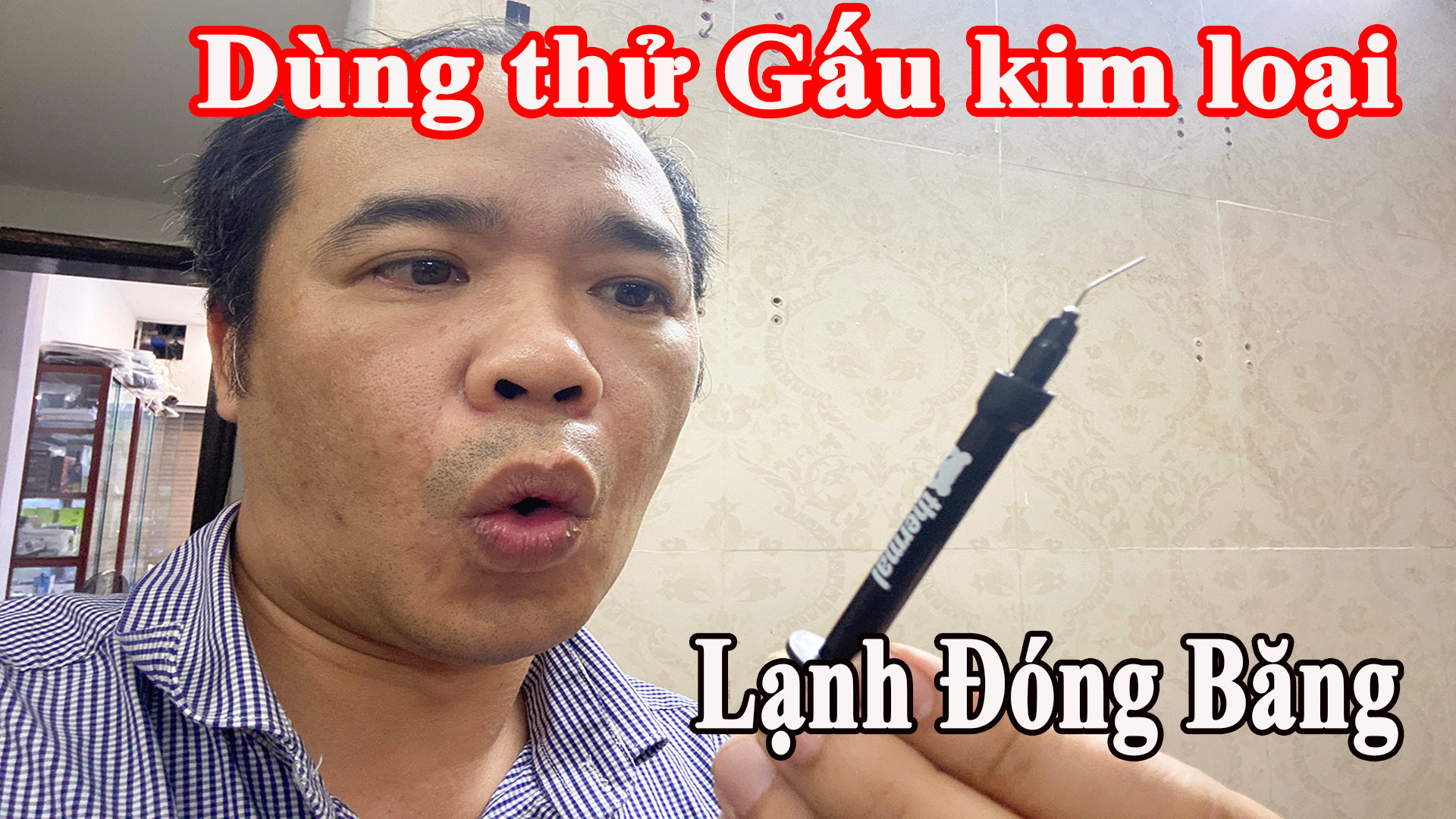 Keo tản nhiệt Gấu Kim Loại - test thử đóng băng luôn máy tính