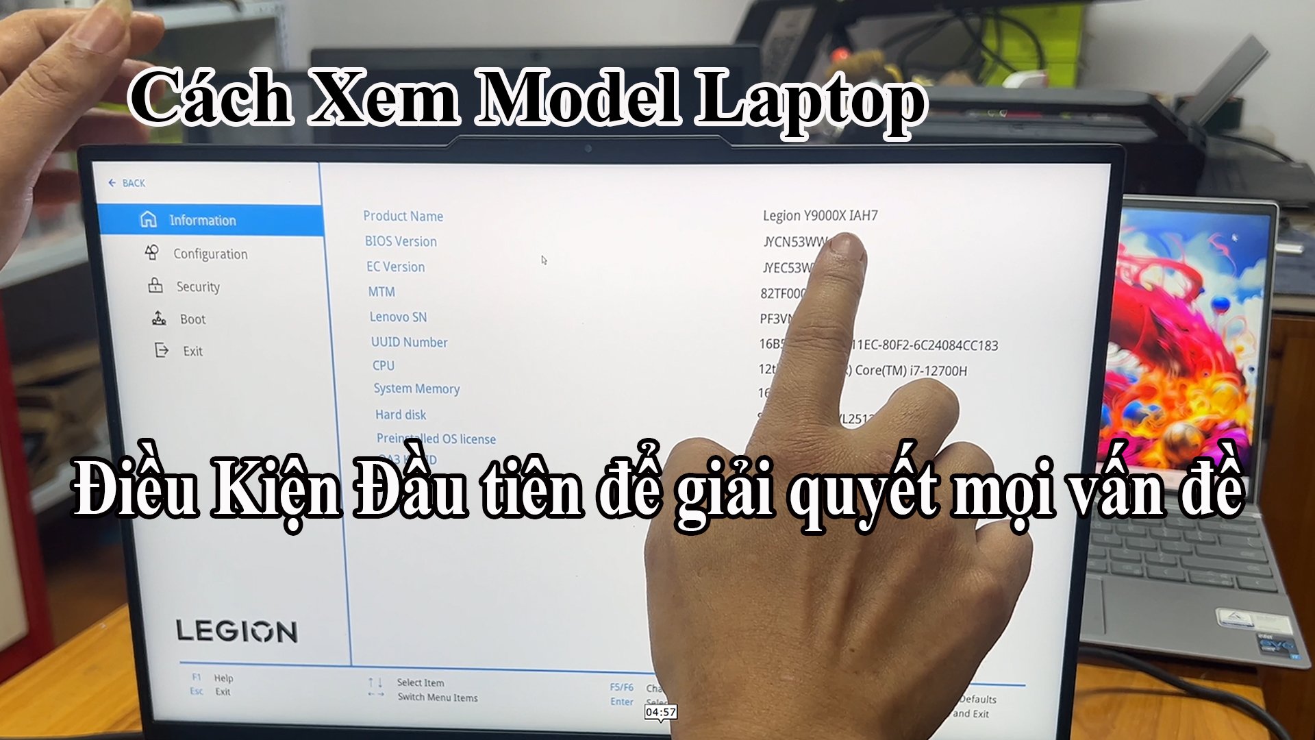 Cách XEM tên model của Laptop, nơi khởi đầu của mọi thứ