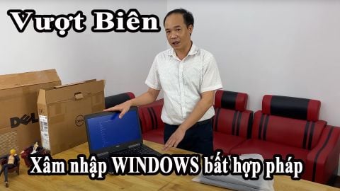 Cách vào windows khi chưa active ở laptop mới tinh