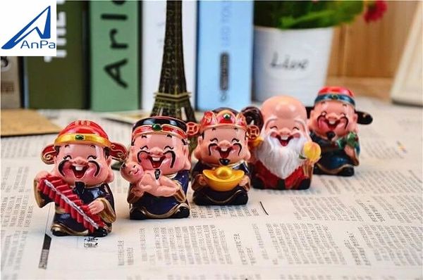 BỘ 5 TƯỢNG THẦN TÀI PHÚC - LỘC -THỌ Bộ tượng gồm đủ cả 5 ông luôn các bạn nhé, quà tặng thích hợp dùng để trang trí hoặc tặng ngày tân gia, mừng khai trương cửa hàng mới.