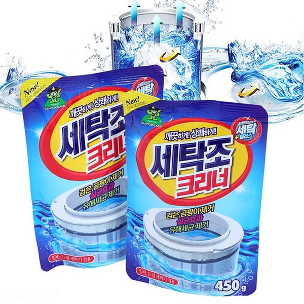 Gói bột tẩy vệ sinh lồng máy giặt 450g cao cấp
