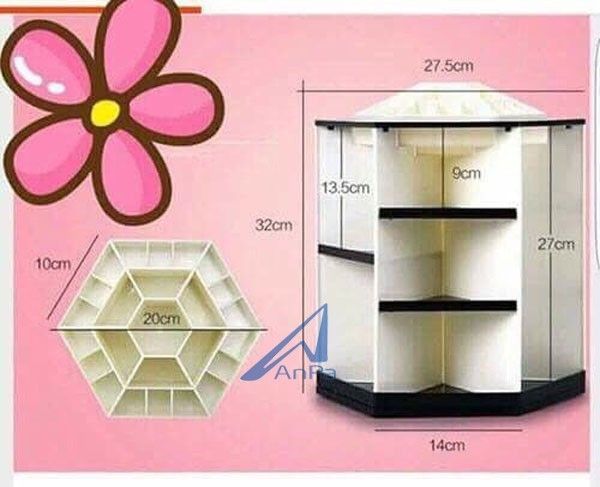 kệ mỹ phẩm xoay 360, khay đựng mỹ phẩm xoay 360, kệ đựng mỹ phẩm, kệ đựng mỹ phẩm xoay, kệ đựng mỹ phẩm nhựa, kệ xoay đựng đồ trang điểm,