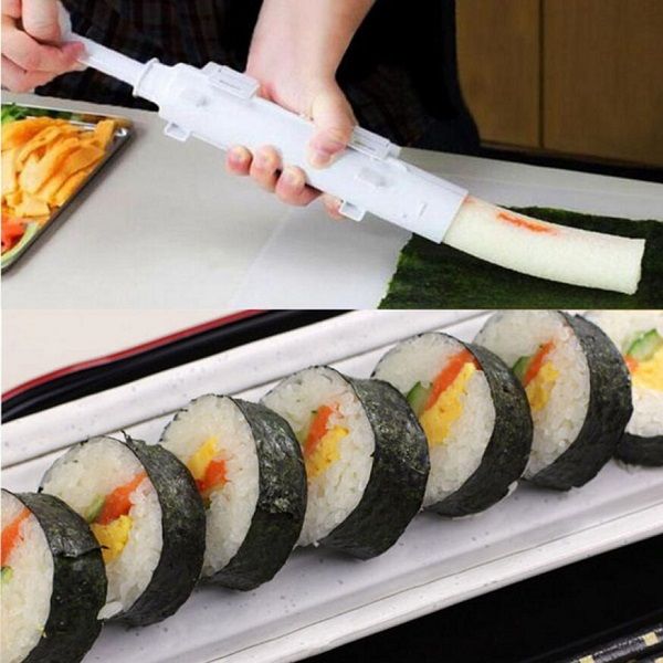 Hộp khuôn làm sushi nhựa