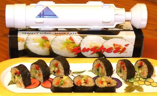Hộp khuôn làm sushi nhựa