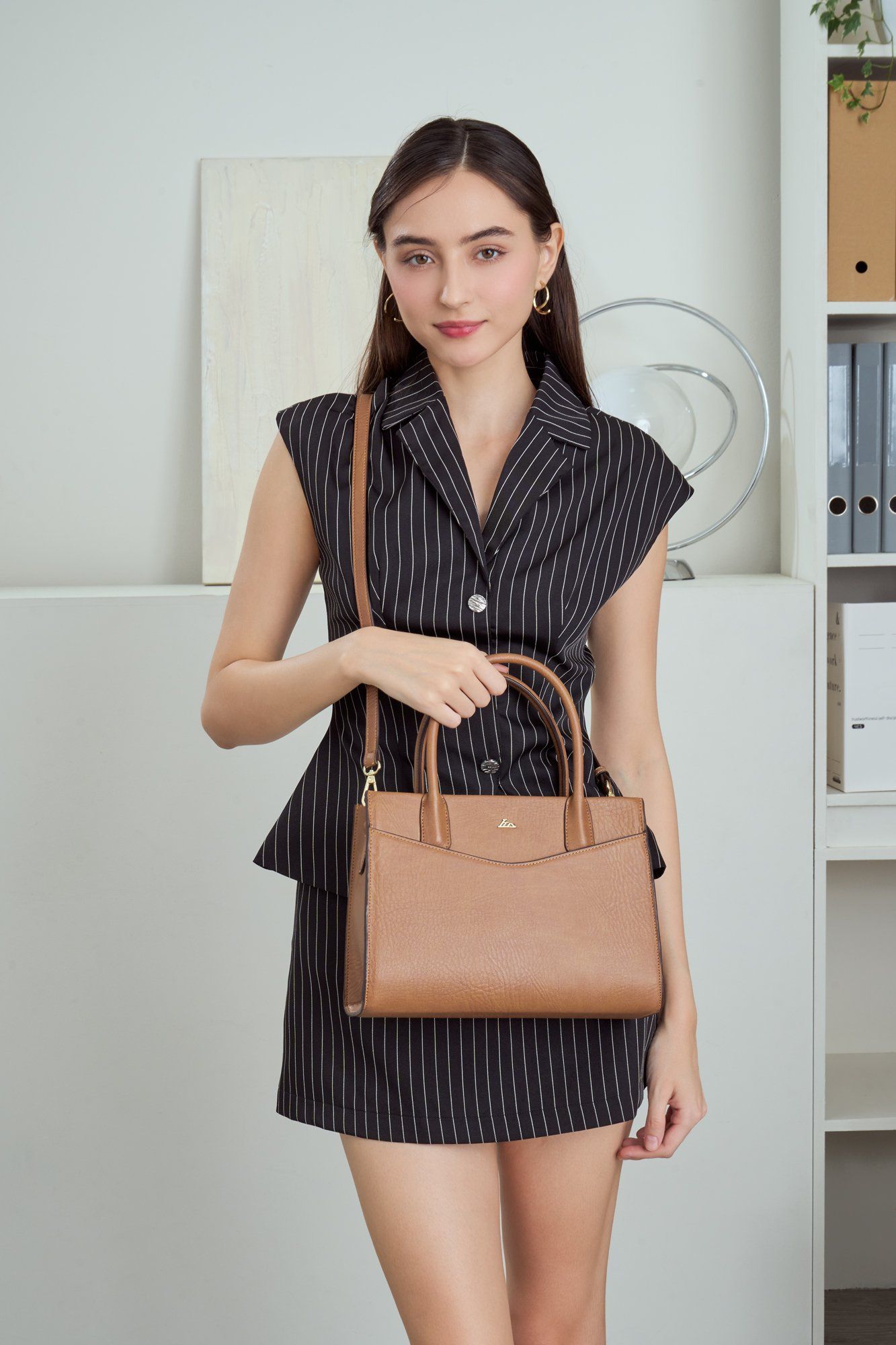 Túi Lata (Thời trang nữ công sở cỡ trung - Túi xách da TX23)