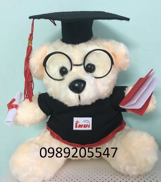 Gấu bông tốt nghiệp Đại học Công nghiệp
