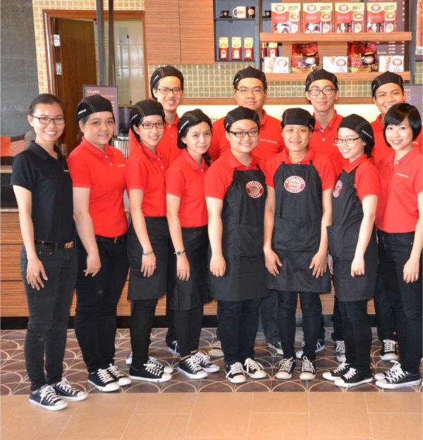 MAY ĐỒNG PHỤC QUÁN CAFE, TRÀ SƯ GIÁ RẺ NHẤT SÀI GÒN