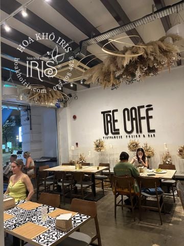 Trang trí Tre Cafe tại Singapore