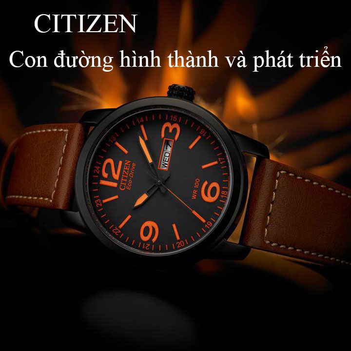 LỊCH SỬ THƯƠNG HIỆU ĐỒNG HỒ CITIZEN